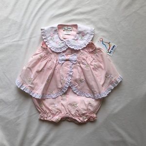 Onesie with coverup on top